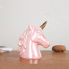 Gold Unicorn Piggy Bank